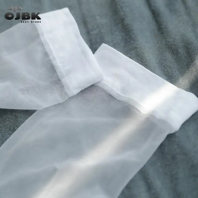 Новинка 2020 черные готические чулки OJBK кружевной топ до бедра сексуальные модные