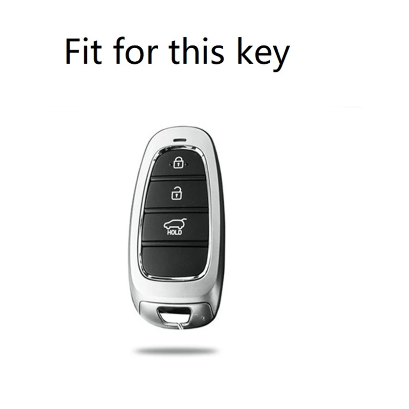 Защитный чехол из цинкового сплава и силикона для Hyundai Tucson NX4 2021 2022