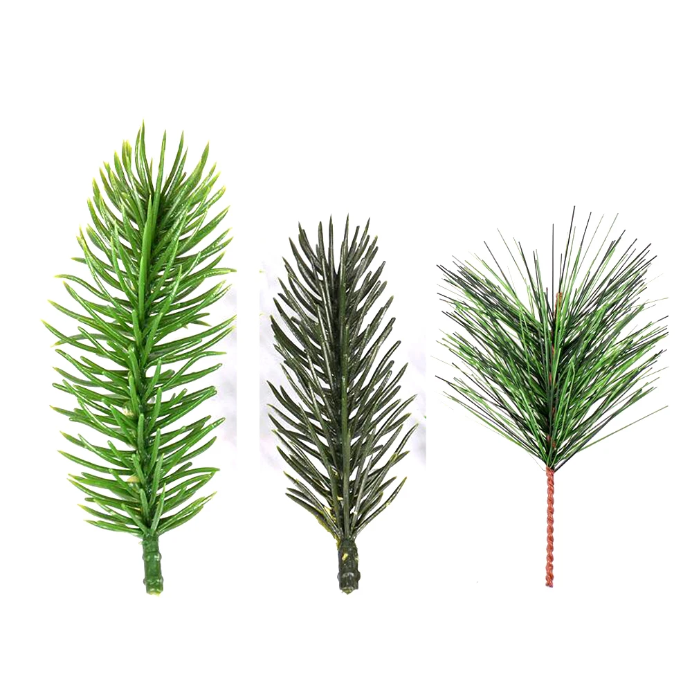 1 шт Искусственные сосновые иголки моделирование завод флористики аксессуары