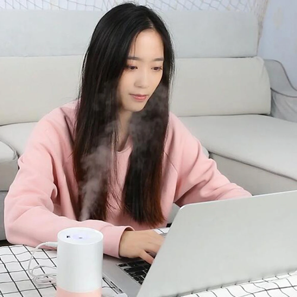 Креативный увлажнитель воздуха с вентилятором тумана СВЕТОДИОДНЫЙ Ночник