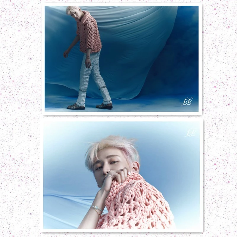 

KPOP Got7 Bambam Solo RIBBON Stick-On Figure Photos 2PCS/SET Sticker Poster Wall Desk Room Decor Fans Collection D90