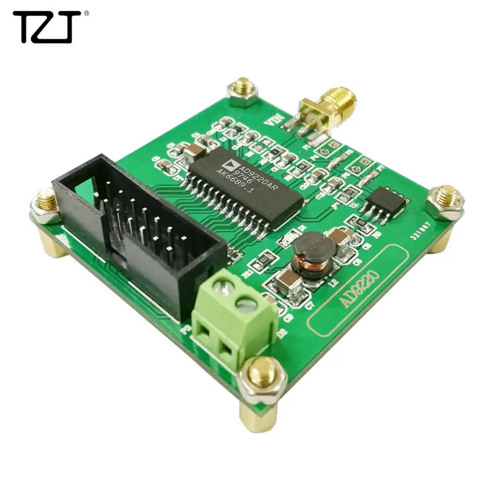 TZT AD9220 12Bit ADC модуль высокоскоростной A/D Модуль сбора данных 10MSPS частота