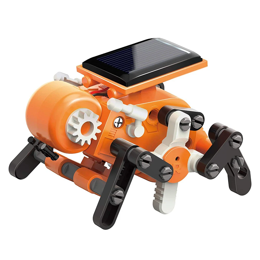 Обучающая игрушка STEM для детей 7 в 1 Обучающие игрушки-роботы на солнечной батарее