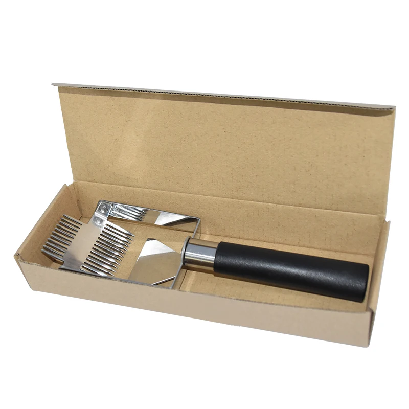 

Beekeeping Tools beehive Honey cutter Uncapping Scraper Plastic handle Honeycomb Scraper Equipment Uncapping knife Fork Shovel