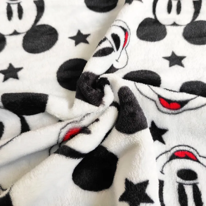 Disney Mickey Mouse серое и черное супер мягкое одеяло 100x100 см для маленьких мальчиков