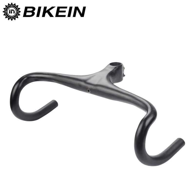 BIKEIN Lite полностью UD карбоновый для шоссейного велосипеда интегрированный руль