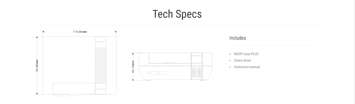 Чехол Retroflag NESPi PLUS для Raspberry Pi 3 B+(B Plus) 2+ Retroflag классический usb-контроллер-J для Raspberry Pi, Windows, Switch