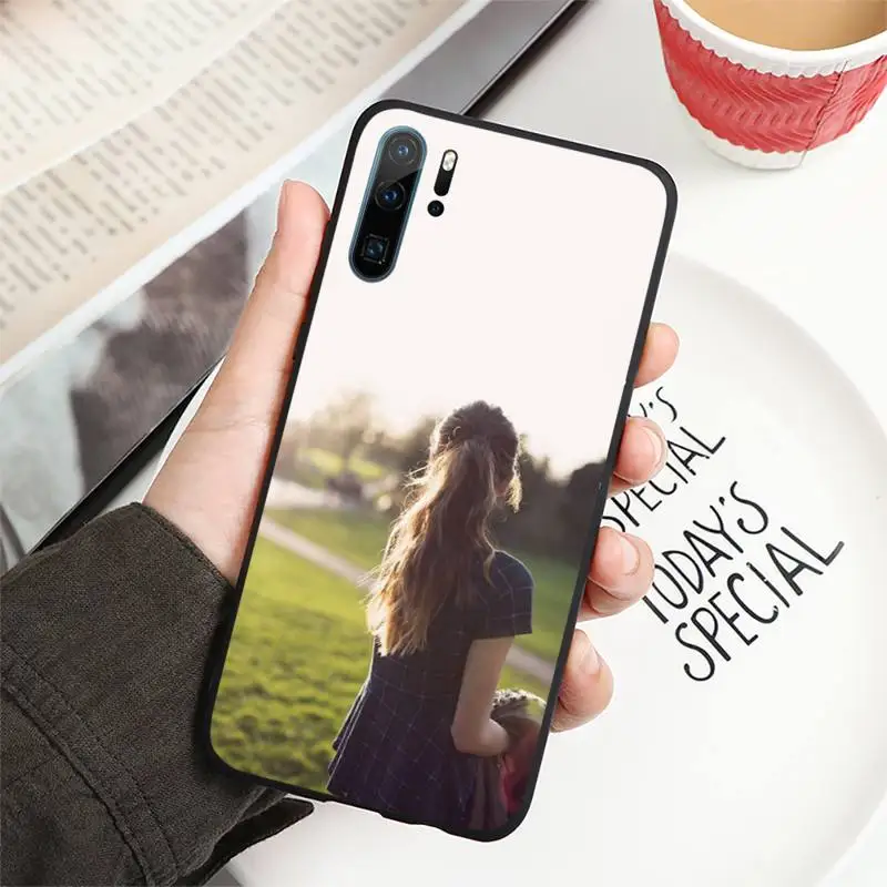 

Girl's back Phone Case For Huawei P40 P20 P30 lite Pro P Smart 2019 Mate 40 20 10 Lite Pro Nova 5t