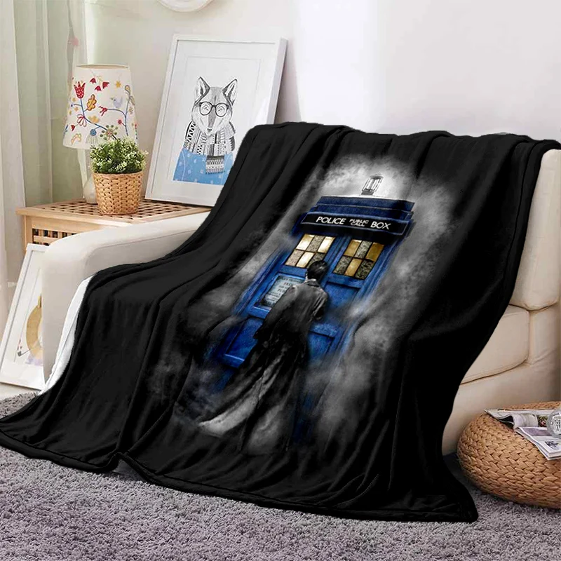 

Одеяло Doctor who, флисовое, теплое, уютное, мягкое одеяло для дивана, кровати, антистатическое, машинная стирка