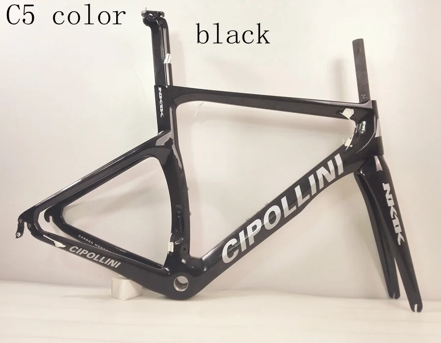 C5 color Топ Cipollini NK1K T1100 3K тканевая карбоновая велосипедная Рама гоночная карбоновая рама для дорожного велосипеда V обод тормоза или дисковый тормоз велосипеда - Цвет: C5 color