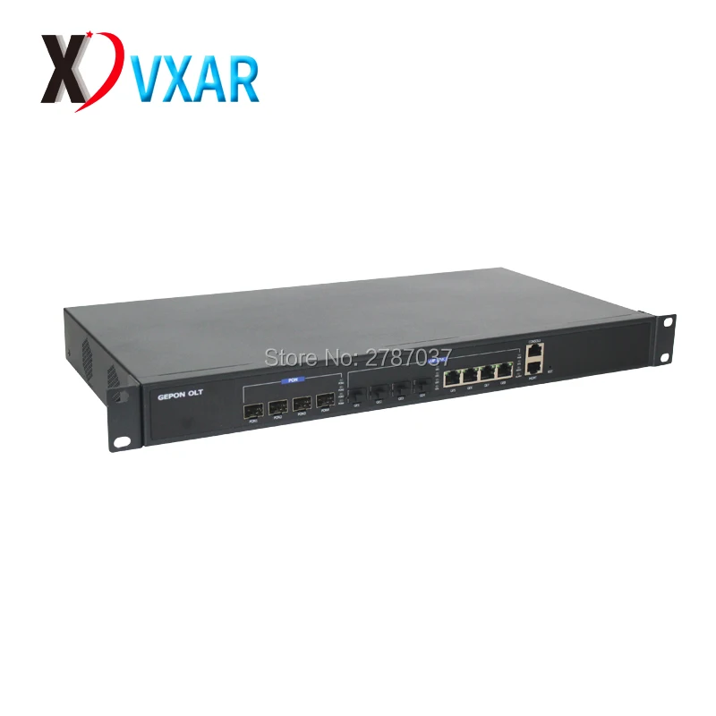 4 PON порта EPON OLT оборудование с SFP модулями 1 U мини управлением через сеть|epon olt|olt