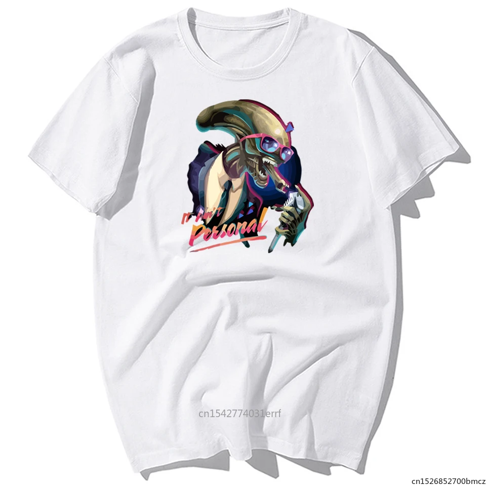 

Funny Aliens Moive It Ain't Personal Hip Hop T-Shirt Women Summer Casual Short Sleeve Harajuku Streetwear