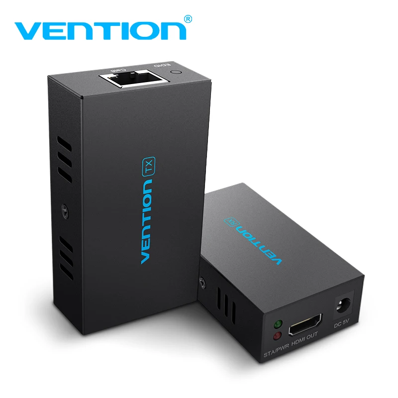 Vention HD 4K 60M HDMI удлинитель Ретранслятор конвертер по Cat5e Cat6/7 6a UTP RJ45 LAN сетевая карта