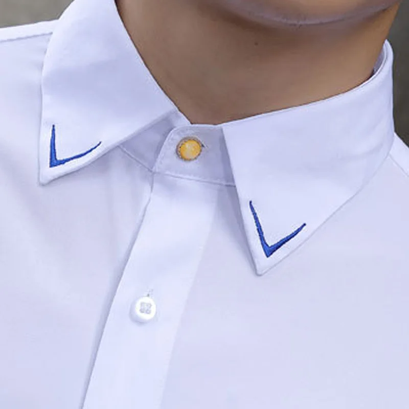 Рабочие мужские Яркие Рубашки Рубашка с длинными рукавами Мужская британская