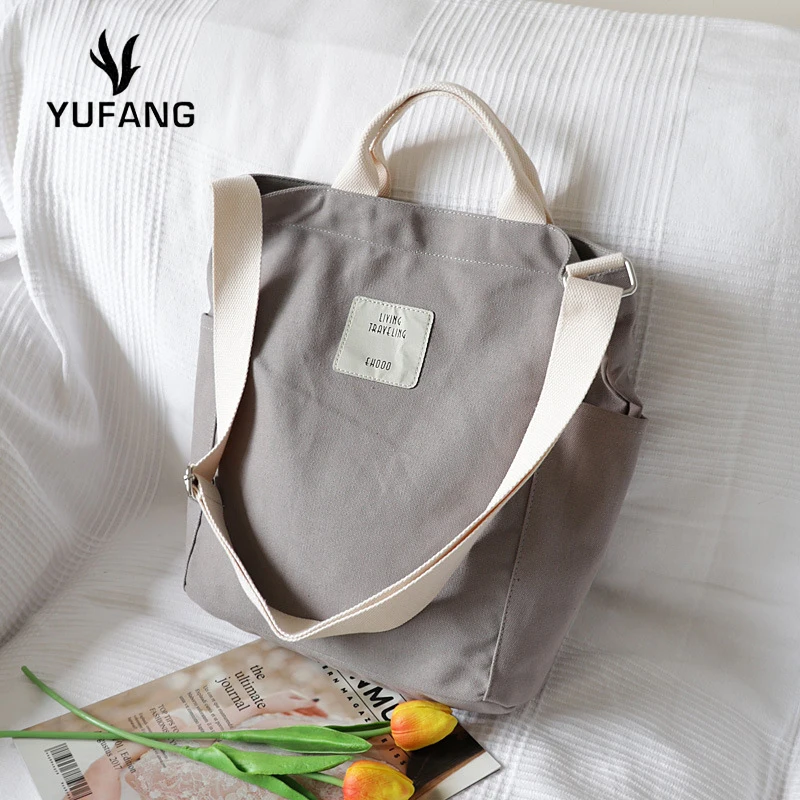 Yufang складные многоразовые сумки на плечо женская универсальная сумка для