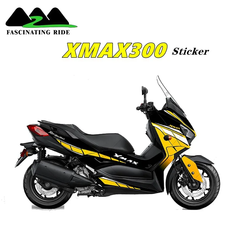 Подходит для мотоцикла Yamaha xmax300 Защитная пленка защиты корпуса от износа цветная
