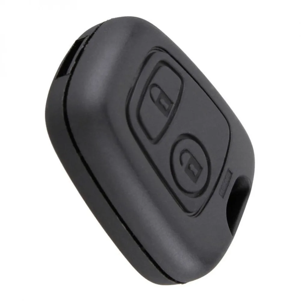 2 кнопки дистанционный ключ автомобильный брелок чехол сменный корпус для Peugeot 307