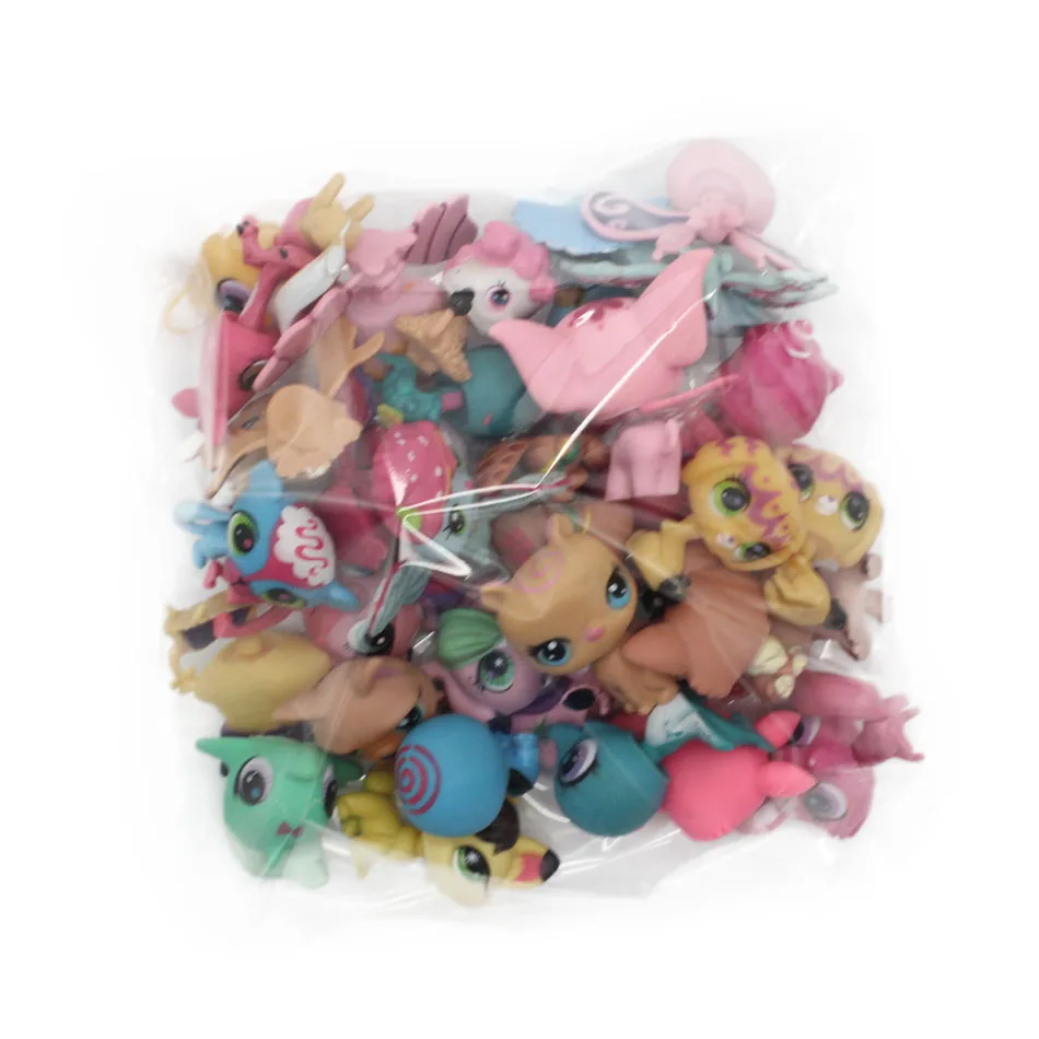 Милые куклы Q 20 шт./лот игрушечная сумка маленький питомец Миниатюрная игрушка