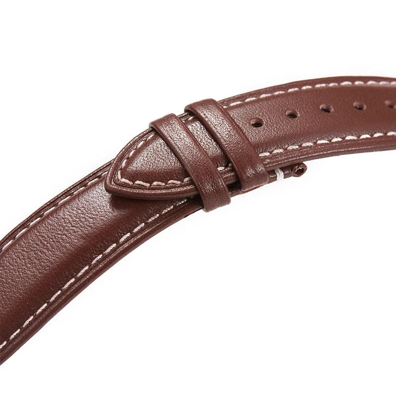 Getalia Top Grain Leather Watch Band 18mm 20mm 22mm 24mm Quick Release Leather WatchBands Extra Soft Watch Strap for Men Women