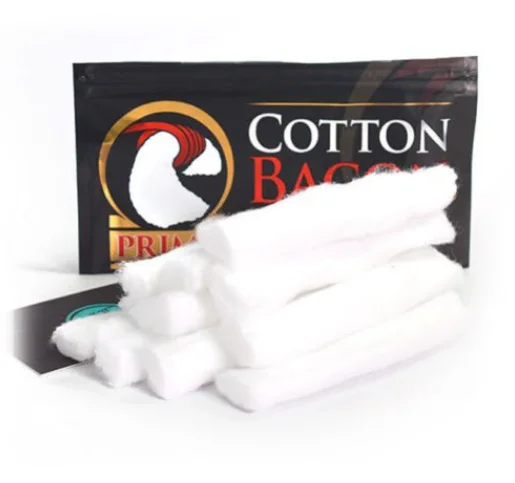 

NEW Wick Organic Cotton Organic Wicking Material 10Pcs/Bag Cotton Bacon PRIME By Tasteless Rdtaversion New V2 Vape Use