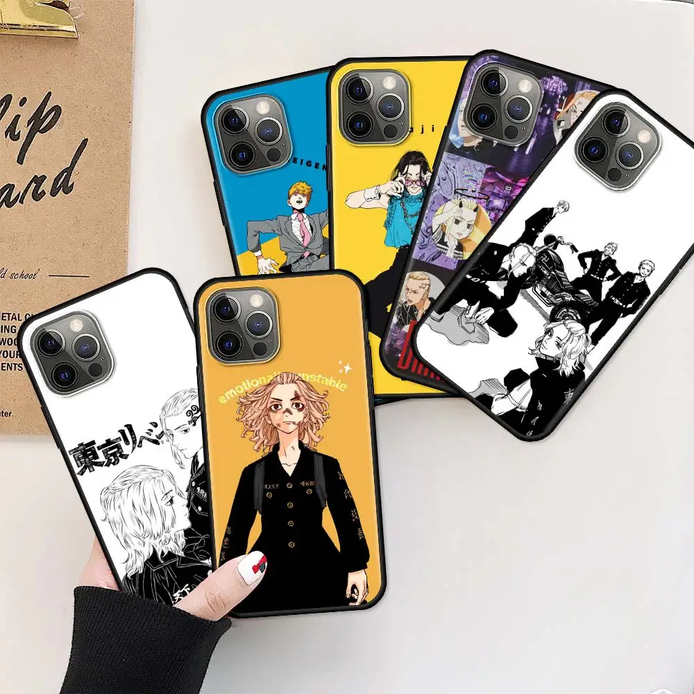 

Tokyo Revengers Anime Cool Case For Apple iPhone 11 12 Pro 7 XR X XS Max 8 6 6S Plus SE 2020 5 5S 11Pro Silicone Phone Tampa 13