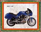 Buell S2 1995 мотоцикл ретро металлический оловянный знак плакат налет