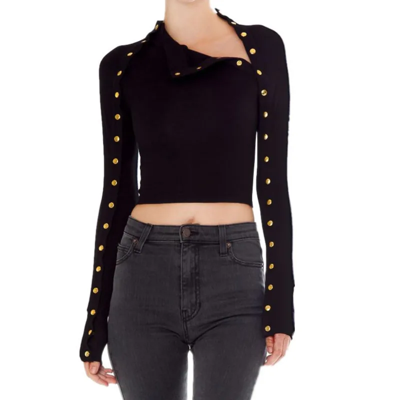 Уличная одежда черная футболка Женский Повседневный весенний Топ женская белая