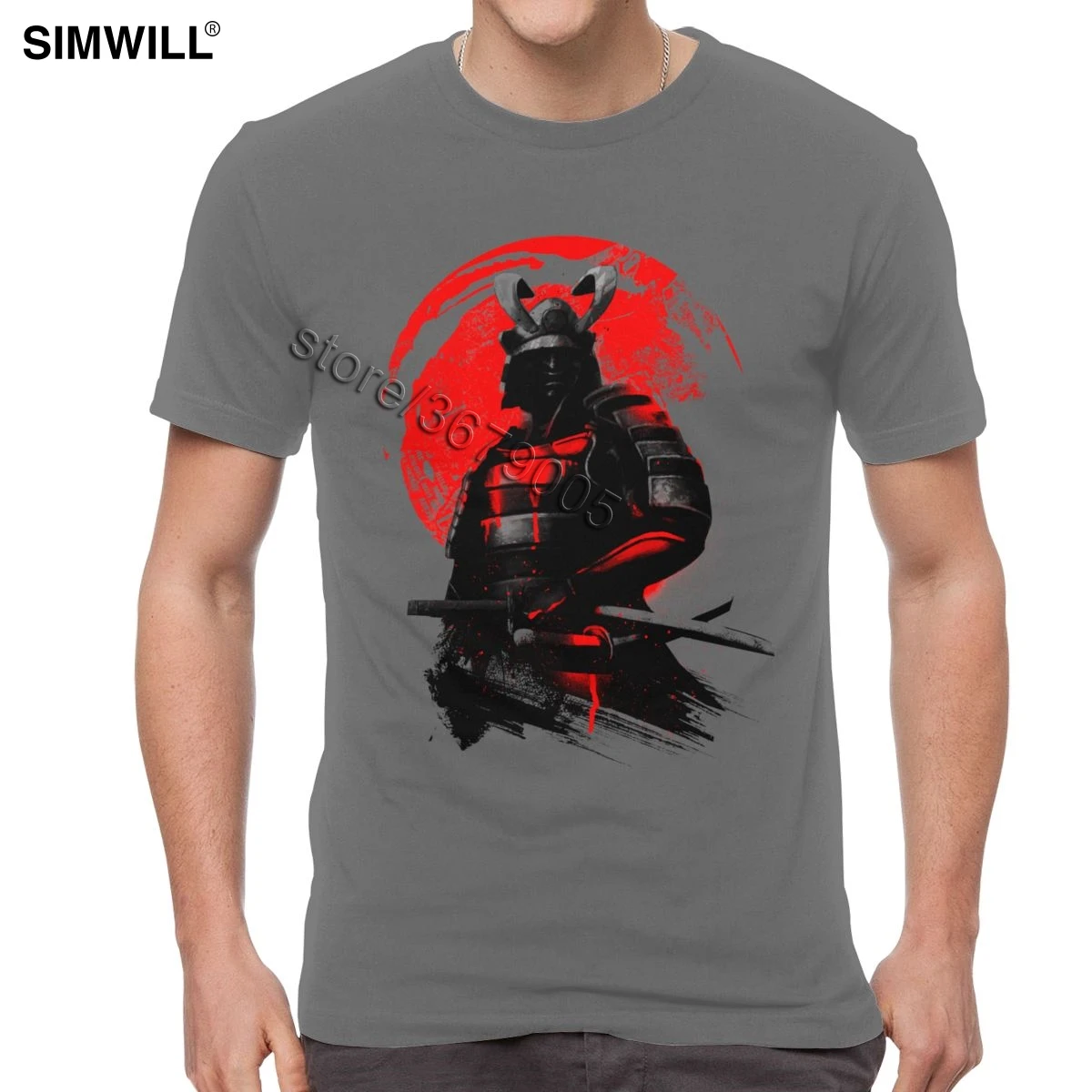 Футболка мужская хлопковая с короткими рукавами модная тенниска круглым вырезом