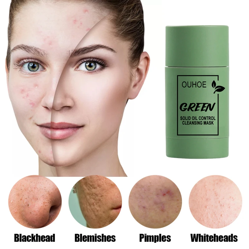 

Твердая маска-карандаш для глубокого очищения черных точек, увлажняющая грязевая маска для ухода за кожей лица TSLM1