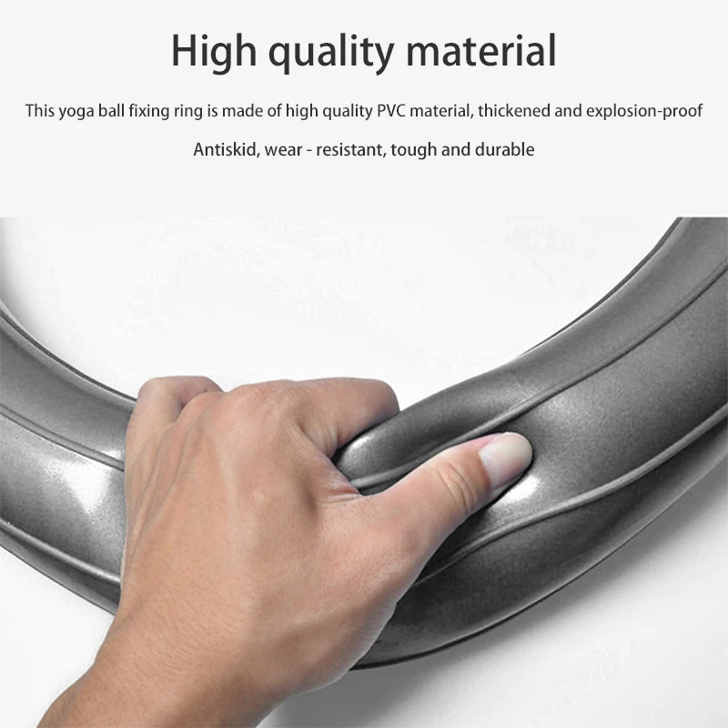 ПВХ йога кольцо для яичек база Пилатес фитнес спортзал баланс Fitball Упражнение