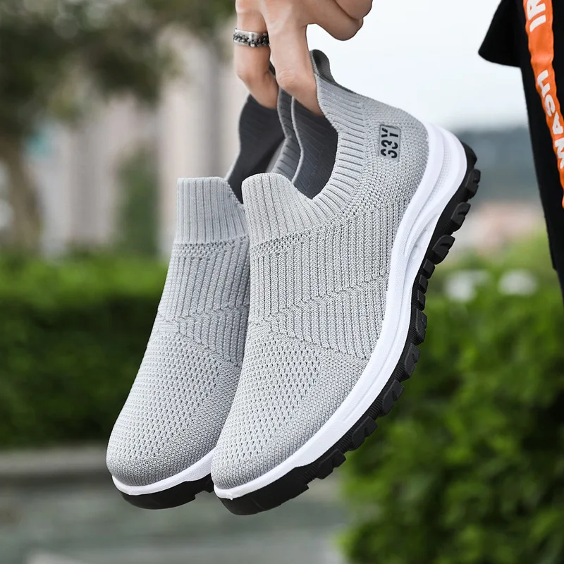 

2021 New Mountaineering Flyknit Men's Shoes Men's Casual Pumps Fashion Trendy Running Shoes01