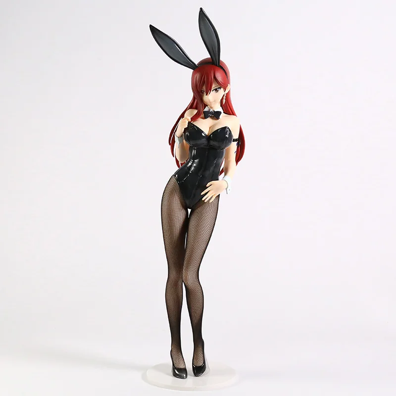 

47 см Сказочный хвост Erza Scarlet Bunny Ver. Коллекционная фигурка в масштабе 1/4, Игрушечная модель