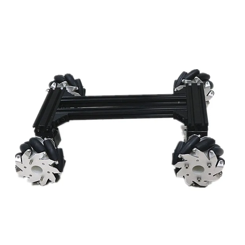 Большой умный автомобиль Mecanum RC робот стальной металлический корпус Рама с 42