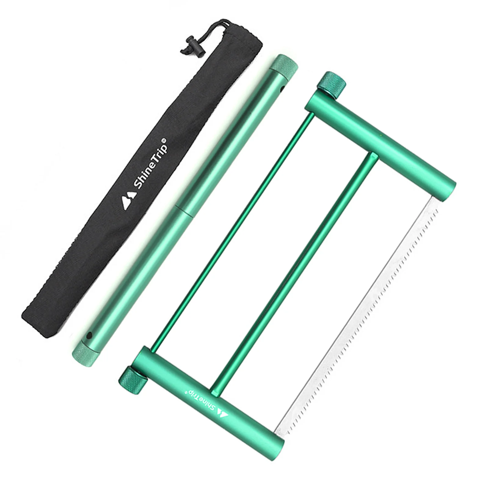 

Outdoor Camping Hiking Survival Portable Hand Saw Wood Cutting Fast Folding Saw With Aluminium Alloy Frame Garden Pruning Saw