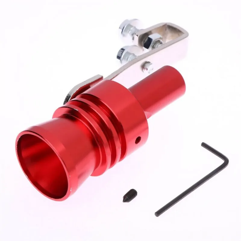 

1Pcs Universal Car Turbo Sound Whistle Vehicle Refit Device Exhaust Pipe Turbo Sound Whistle Car Turbo Muffler Accessories