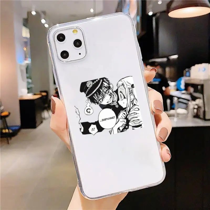 

Jamular Toilet Bound Hanako Kun. Phone Case Transparent soft For iphone 5 5s 5c se 6 6s 7 8 11 12 plus mini x xs xr pro max