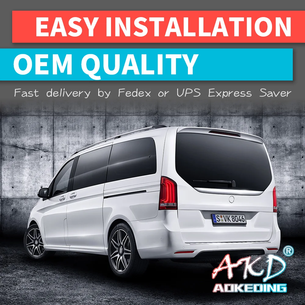АКД автомобильного тюнинга задних фонарей для Мерседес Бенц Вито V250 V260 V260L