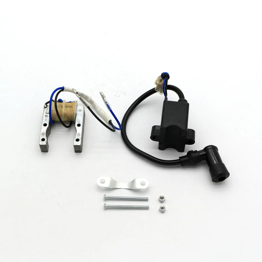 

CDI Ignition Coil & Magneto 50cc 60cc 66cc 80cc 2-Stroke Engine Motorized Bike