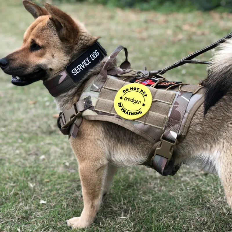 

Military Tactical Dog Harness Front Clip Law Enforcement K9 Working Pet Dog Durable Vest For Small Large Dogs German WJ910
