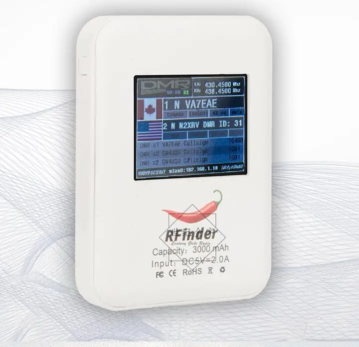 Bestellen Simplex/Duplex MMDVM Hotspot UHF VHF + 2.3. Zoll LCD + Raspberry Pi + 6800mAh Battey Für C4FM/DMR/D-STAR/P25/NXDN Power Bank