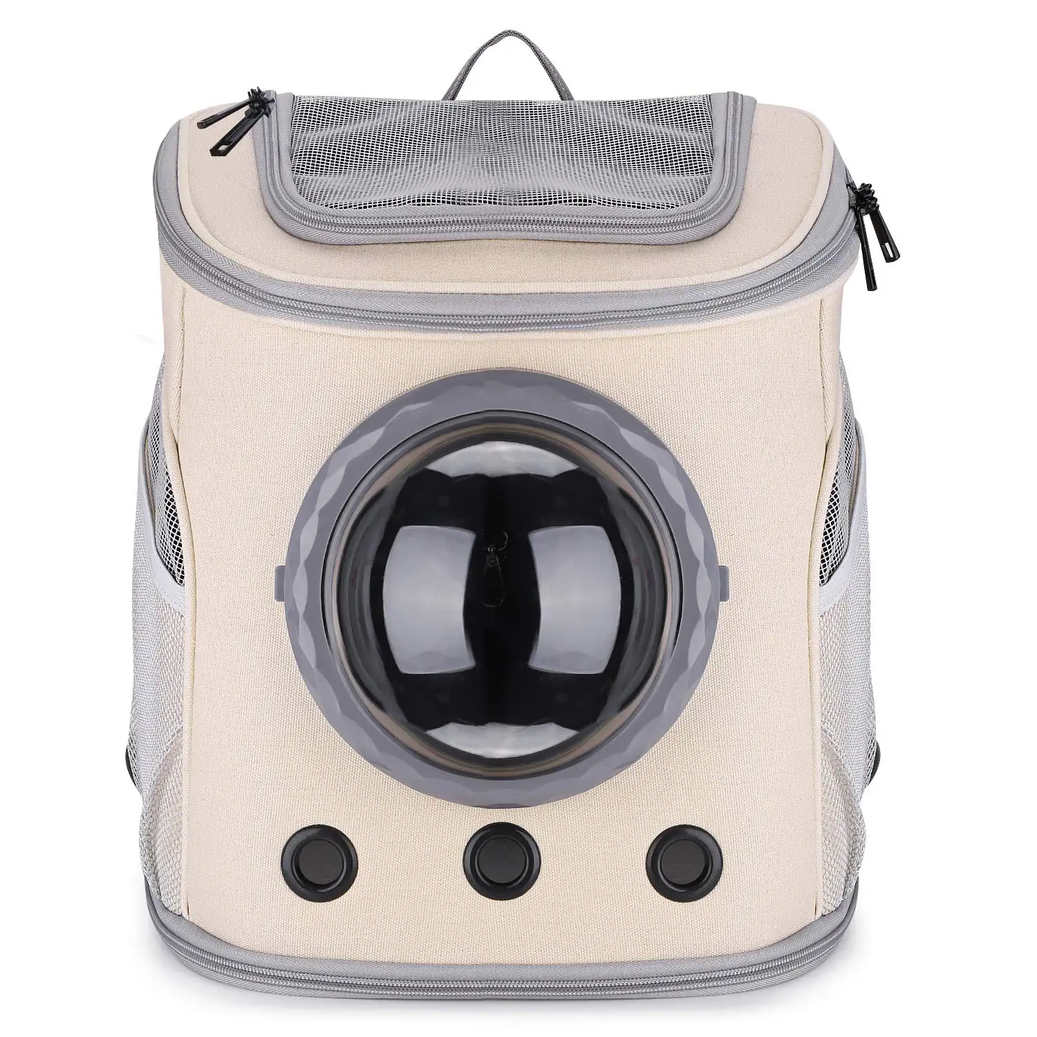 

Pet Carrier Backpack, Bubble Backpack Carrier for Cats and Puppies, Pet Space Capsule, Cat Travel Bag Airline-Approved