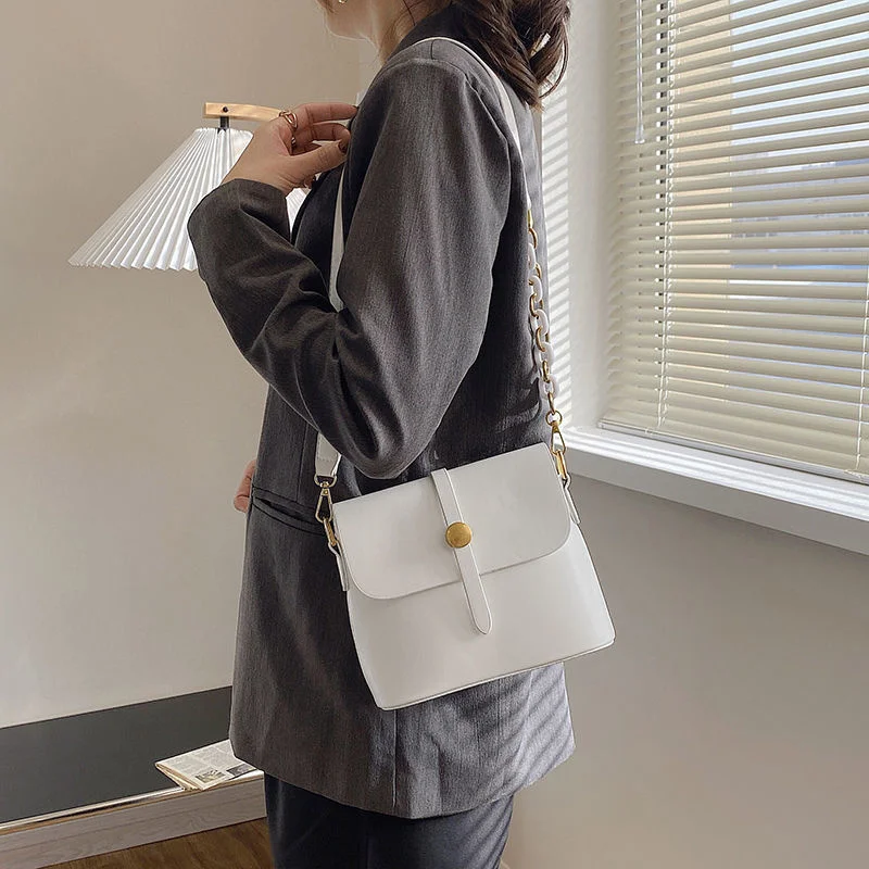 

Сумка на плечо, сумки через плечо для женщин, женский кошелек, модная Ретро сумка на цепочке 2021, универсальная сумка-мешок из искусственной к...