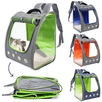 cat backpack foldable pet carrier bag for small dogs cats backpack carriers for puppies travel camping hiking portable cage