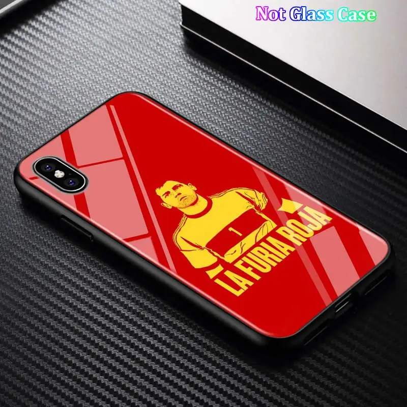 Style 13 Черный чехол для iPhone 11 11Pro Max испанские национальные флаги для iPhone X XR XS Max 8 7 6 6S Plus 5S глянцевый чехол для телефона - Цвет: Style 13