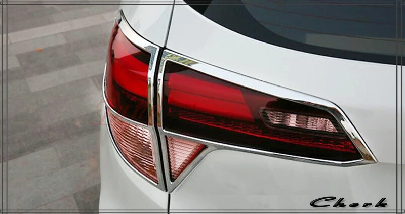 Для Honda HRV HR-V 2014 2015 2016 Авто ABS хром внешняя задняя фара крышка Накладка рамка