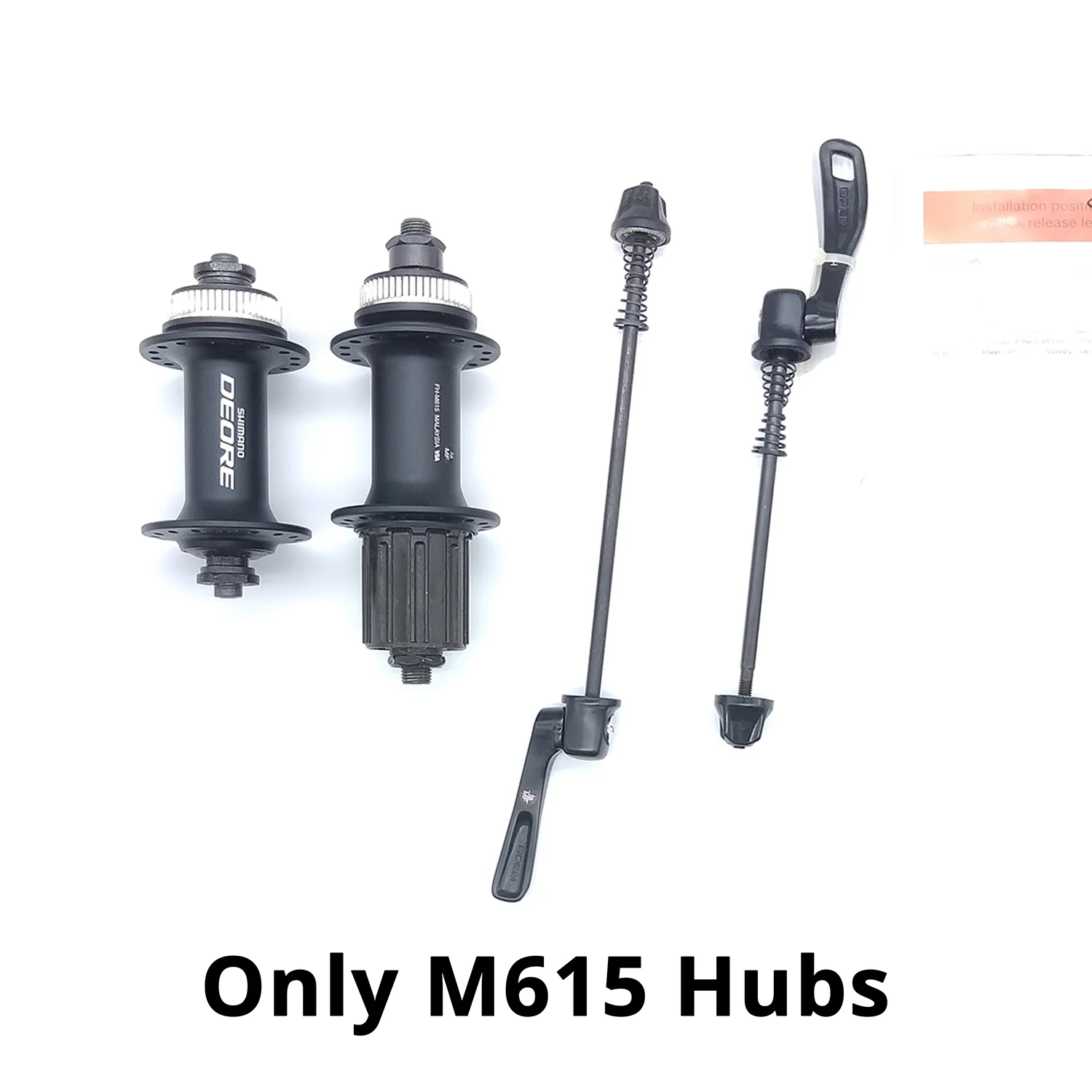 Only M615 Hubs DEORE M615 M595 ступица+ RT54 ступица велосипеда/TX505+ RT20 32H MTB дисковый тормоз для горного велосипеда запчасти центр блокировки ступицы и роторы - Цвет: Only M615 Hubs