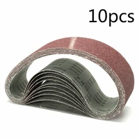 10 pcsset 50x915mm sanding belts 40 600 grits sandpaper abrasive bands for belt sander abrasive tool wood soft metal polishing