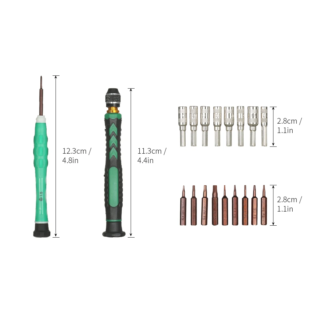 KKmoon 38 in 1 Telecommunication Tool Torx Hex Slotted and Phillips Screwdrivers Set Repair Tools Kit for Cellphone Laptop | Инструменты