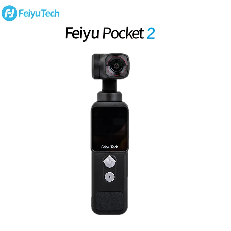 FeiyuTech Feiyu Tech Pocket 2 Handheld 3-Axis Gimbal Stabilized 4K Video Action Camera with Mic 130 View 12MP Photo 4 x Zoom | Электроника