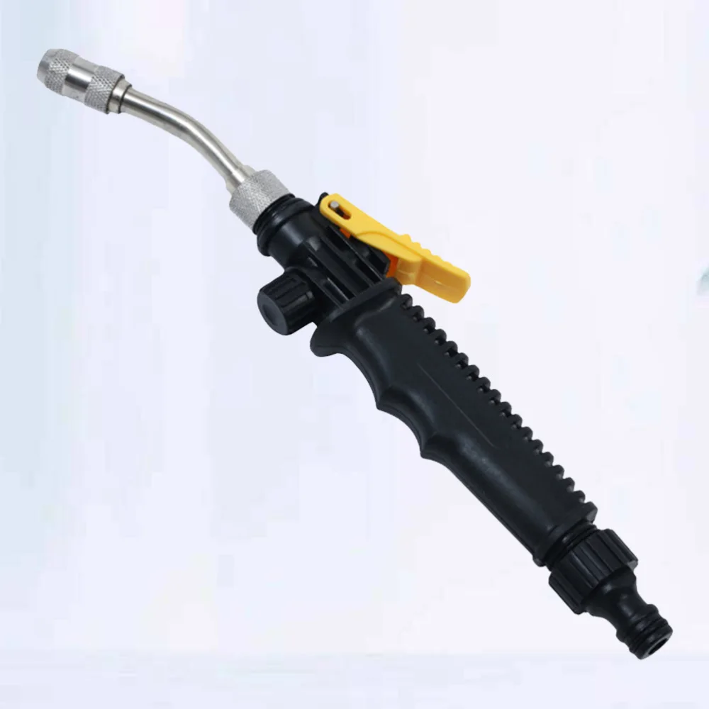 

Car Cleaning Sprayer Spray Nozzles Tube Stainless Steel Metal Sprayer Kits for Home (Black)